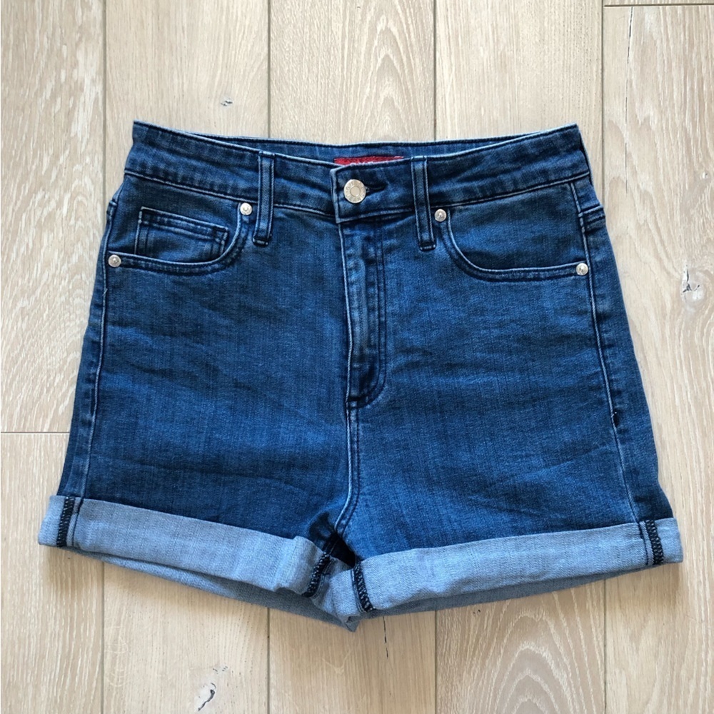 Guess High Waisted Jean Shorts Size 28